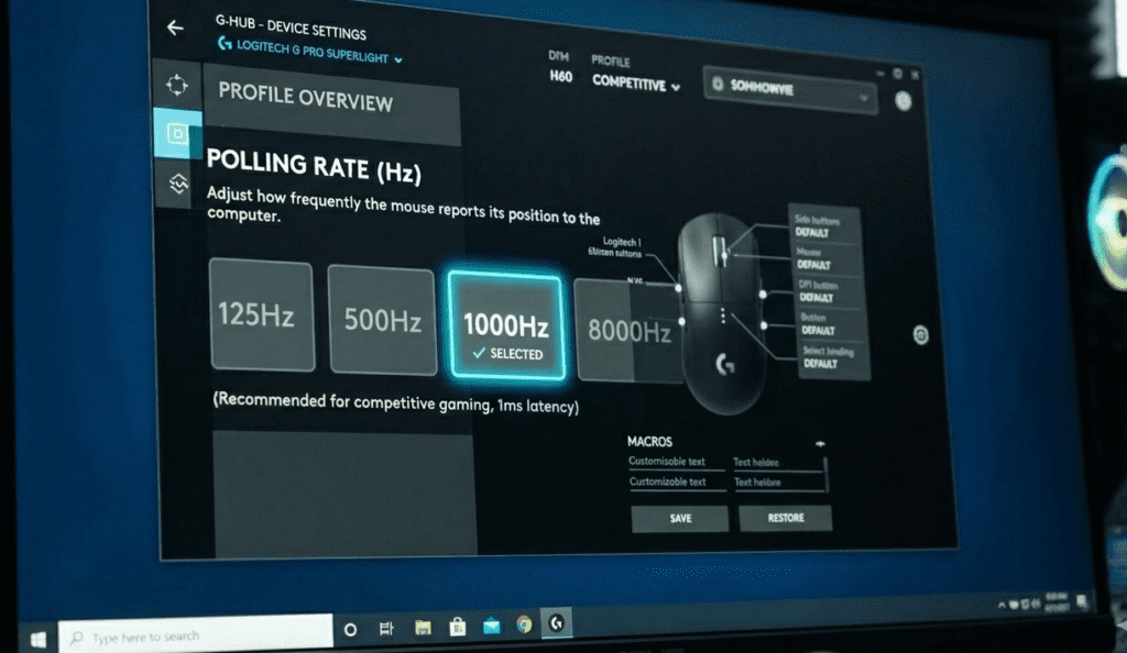 Best Mouse Polling Rate for Gaming