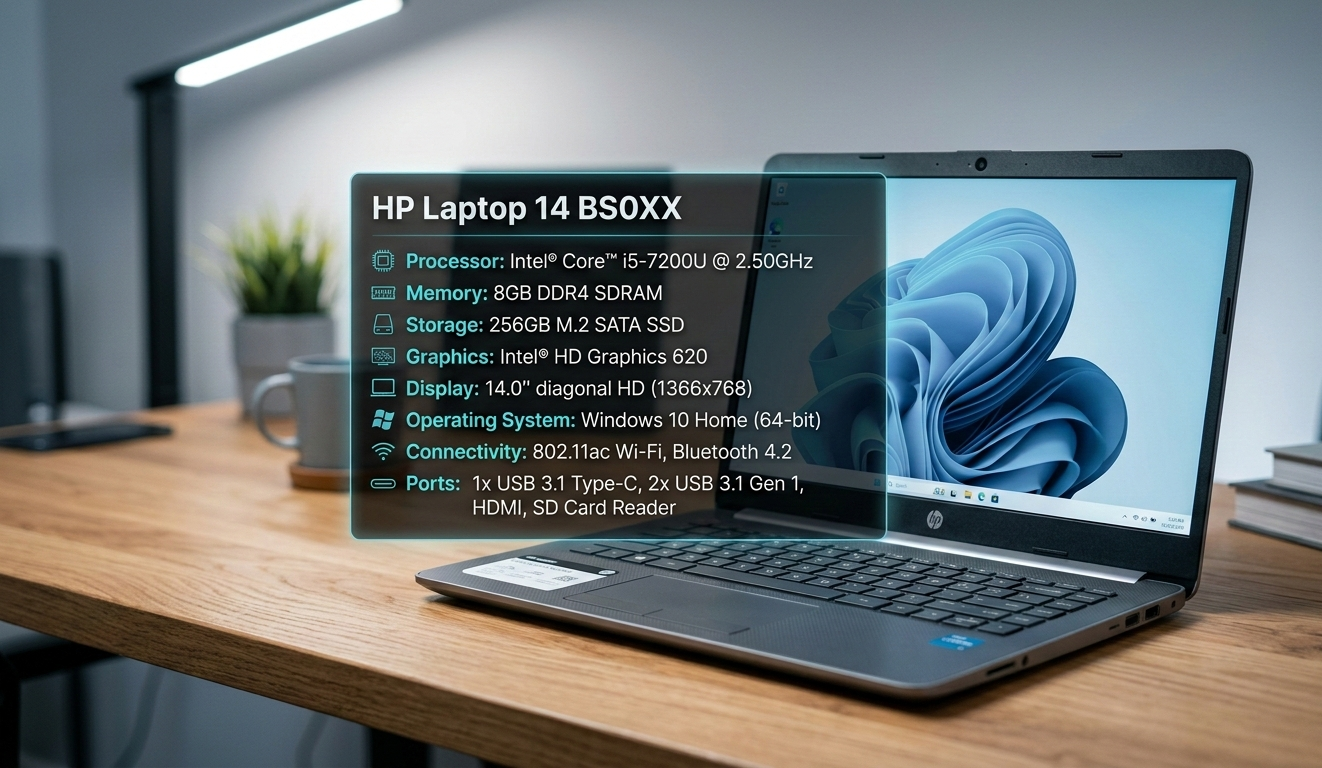 HP Laptop 14 BS0XX Specs