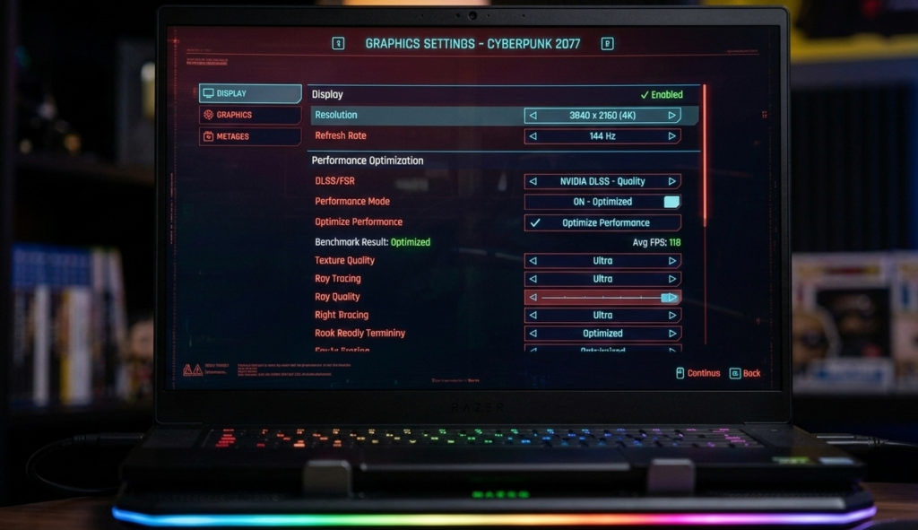 How to Optimize Gaming Laptop for 4K